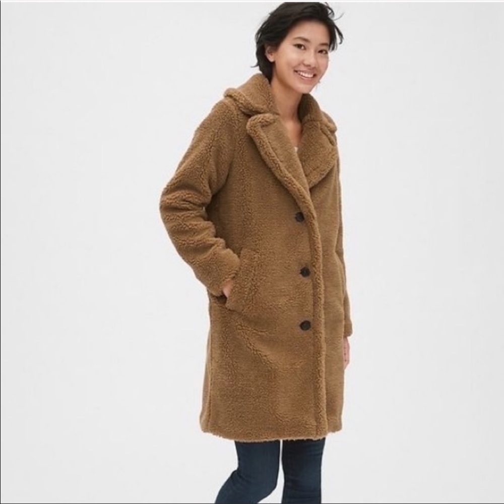 NWT GAP shearling teddy coat